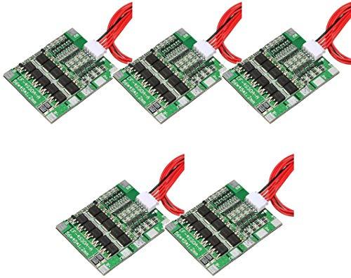 5pcs 4S 30A 14.8V Li-ion Lithium Battery PCB BMS 18650 Charger Protection Board
