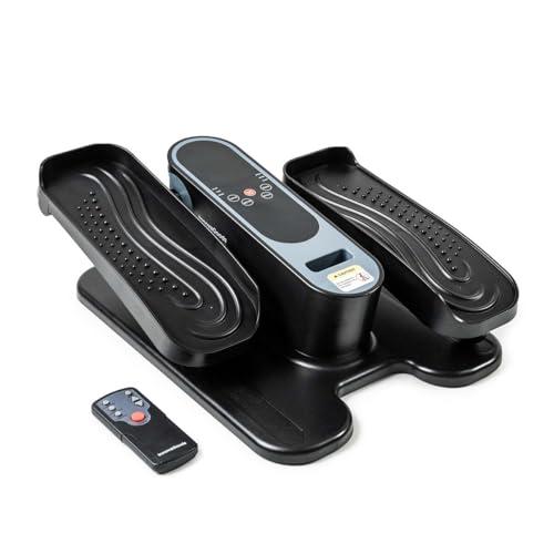 InnovaGoods Mini Eliptica con Telecomando, Pedali Statici per Anziani, Pedale Elettrico 5 Velocità, 3 Programmi Automatici, Contatore Digitale LCD, Motore Silenzioso