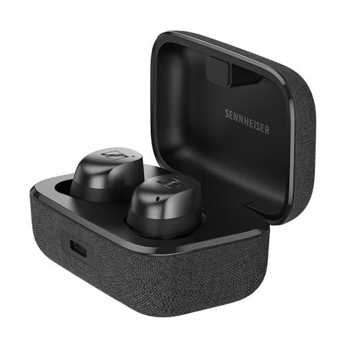 Sennheiser MOMENTUM True Wireless 4 - Smart Earbuds con Bluetooth 5.4, suono cristallino, design confortevole, durata della batteria di 30 ore e Adaptive ANC - nero grafite