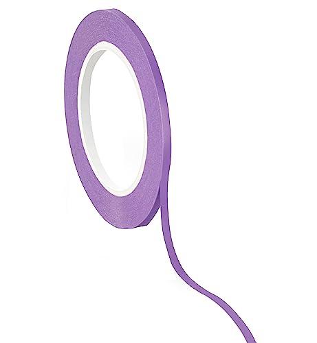 Dpm tapes – Nastro Vinilico per Mascherature di Precisione, Fine Line Adattabile, Conformabilità Eccezionale, Pittura, Verniciatura, Auto, Resistente alle alte Temperature - Viola (3 mm x 55 m)