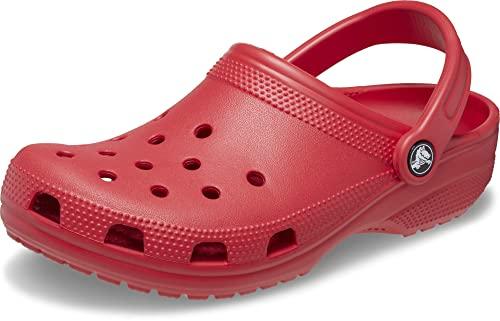 Crocs Classic Clogs (Best Sellers), Zoccoli Unisex - Adulto, Varsity Red, 43/44 EU