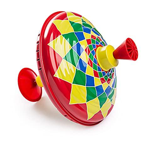 Bigjigs Toys Tin Humming Top - Traditional Toys