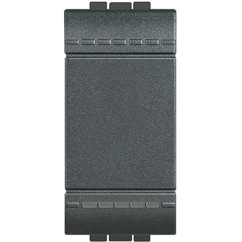 BTicino SL4003NF FP LL Deviatore 1P 16A 1 m, Antracite, 1 Pezzo