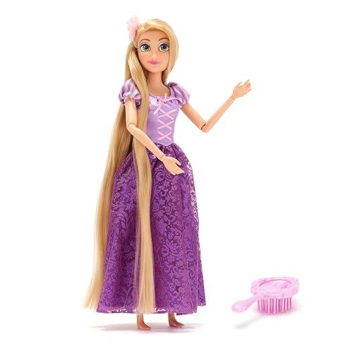 Disney Store Official Bambola classica Rapunzel, 29 cm, bambola snodabile con un meraviglioso vestito viola; spazzola per capelli giocattolo inclusa. Prodotto adatto per bambini dai 3 anni in su