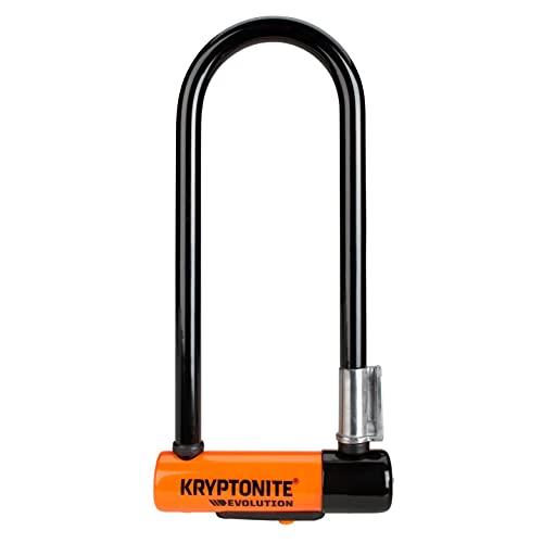 Kryptonite Lucchetto a U Evolution Mini-9 | Lucchetto antifurto per bici | Livello di sicurezza 7/10| Fornisce un alto livello di protezione| Dimensioni 8,3 cm x 24,1 cm