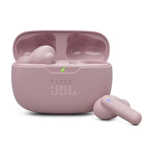 JBL Wave Beam 2 Auricolari Bluetooth True Wireless con Cancellazione del Rumore, 40 Ore di Autonomia, Suono Pure Bass, Smart Ambient, Connessione Multipoint, Design Chiuso a Stick, Rosa