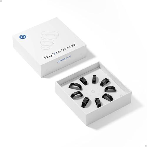RingConn Kit di misure per anelli, taglia prima di acquistare – Scegli tra 9 misure – taglie da 6 a 14 – trova la misura perfetta dell'anello intelligente