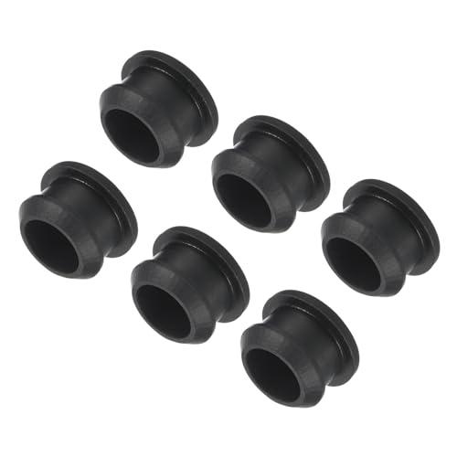 QUARKZMAN Tappo in Silicone per Fori, 6pz Tappi Copriforo Chiusura a Scatto Guarnizione Gomma Filo per Cucina Tenuta Impermeabili Pannelli Rotondi, Diametro 15mm/0,6