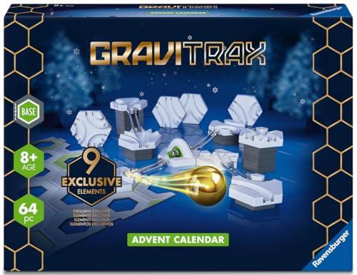 Ravensburger 24729 Calendario dell'Avvento, ideale per principianti e fan di GraviTrax, giocattolo da costruzione per bambini a partire dagli 8 anni in su