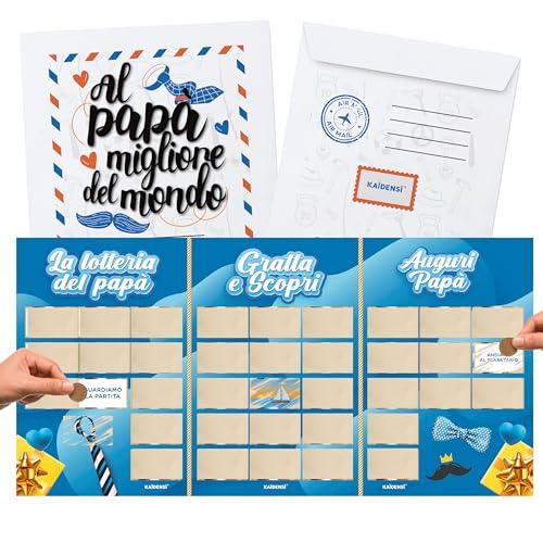 Idea Regalo Festa del Papà – Lotteria del Papà Migliore del Mondo – Idee Regali Compleanno Originali