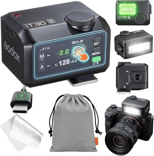 Flash Godox IT30Pro S per Sony, IT30PROS IT30 PRO S TTL HSS 1/8000s Speedlite, Compatibile con Sony Alpha A9 III a7III a7CII a7IV a7C a7RV a7 a7SIII a6700 a6400 a6600 ZV-E10 II ZV1 a6100