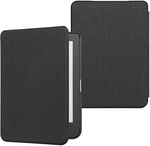 VOVIPO Custodia per Kobo Nia 6 - Custodia Protettiva Ultra Sottile con Funzione di riattivazione/Sospensione Automatica per Kobo Nia 6.0 Pollici Ereader Versione 2020-Black
