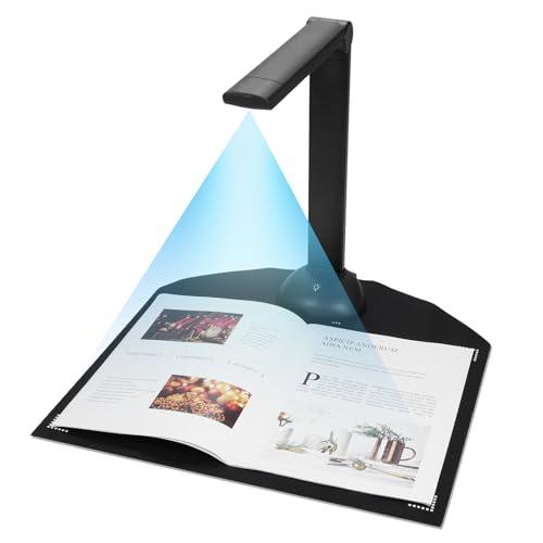 Scanner per libri con fotocamera per documenti formato A3 A4 con luce di riempimento a LED HD 16 Mega-pixel Supporto per scansione ad alta velocità Software OCR multilingue Porta USB compatibile con
