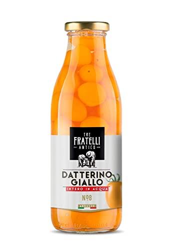 Datterino Giallo Intero in acqua 500 gr. - Tre Fratelli