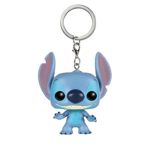 Funko Pocket Pop! Keychain: Disney - Stitch - Disney: Lilo & Stitch - Mini Figura in Vinile da Collezione Novità Portachiavi - Riempitivi per Calze - Idea Regalo - Merchandising Ufficiale