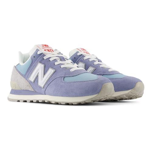New Balance Scarpa Lifestyle - Unisex - Tier 3 - Vintage Suede-Suede-Mesh - Dusk Shower Blue TG. 42 EU BLG - Dusk Shower Blue 42