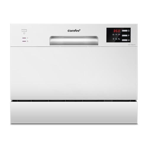 COMFEE' TD602E-W, schermo LED, 6,5 litri, bianco, livello di rumorosità: 47 dB