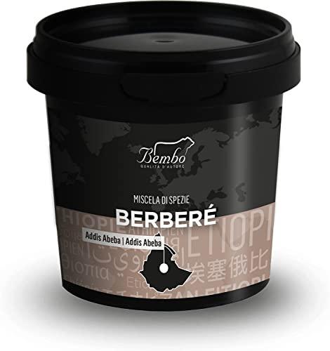 Berberè Bembo 65 g – Confezione Anti Spreco - Dal Continente Africano una Miscela di Spezie Universale – Per Carni alla Griglia, Cus Cus, Tajine e Salsa Harissa - (Berberè 65 g)