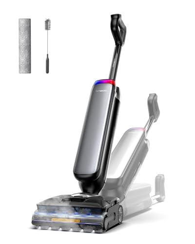 Tineco Floor One S9 Artist Steam Pro Lavapavimenti a Vapore 2-in-1 Tecnologia con Display LCD HyperSteam a 160℃ con Tecnologia, Fino a 90 minuti di autonomia Design DualBlock anti-groviglio