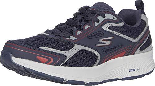 Skechers Go Run Consistent Performance Running & Walking Shoe, Scarpe Da Ginnastica Uomo, Blue Navy Red, 42 EU