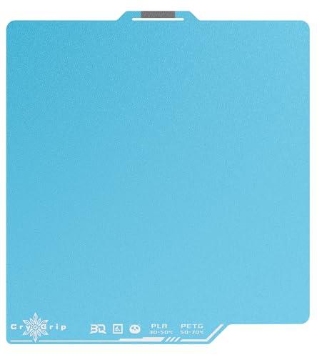 BIQU CryoGrip Pro Frostbite Panda Build Piastra per stampante 3D Bambu-Lab P1P/P1S/X1C/X1E/A1, piastra a temperatura ambiente, piastra fredda 257x257mm, doppia trama ruvida lamiera d'acciaio