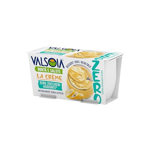 Valsoia - La Crème 100% Vegetale al Gusto Delicato, Fonte di Calcio e Vitamine, Naturalmente Senza Lattosio, Ideale per una Pausa Golosa e Sana, Confezione da 230g