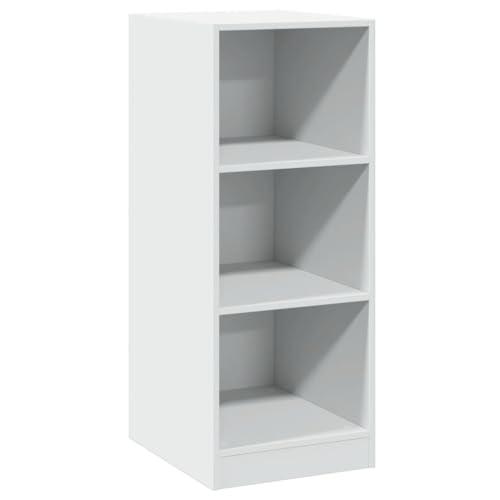 vidaXL Armadio Bianco 48x41x102 cm in Legno Multistrato