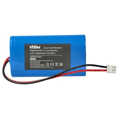 vhbw batteria compatibile con Zafferano Olivia Pro, Poldina, Poldina Pro lampada da tavolo, da comodino (4400mAh, 3,7V, Li-Ion)