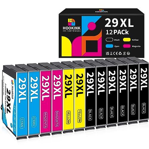 Hookink 29XL Cartucce Compatibili con Epson 29 XL Multipack per Expression Home XP-342 XP-352 XP-452 XP-332 XP-245 XP-442 XP-255 XP-355 XP-455 XP-247 XP-432 XP-435 (6 Nero 2 Ciano 2 Magenta 2 Giallo)