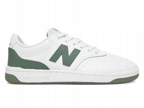 NEW BALANCE BB80, Sneaker Uomo, Bianco Verde, 42 EU