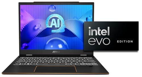 MSI Summit E13 AI Evo A1MTG-037IT, Notebook 13.3” 16:10 FHD+ Touch, Intel Core Ultra 7 155H, Intel ArcSSD 1TB PCIe4, LPDDR5 32GB, WiFi 7, 80.25Whr, Win 11 Pro, [Layout e Garanzia ITA]
