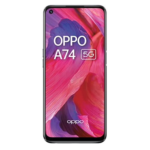 OPPO Smartphone A74 5G - 6 GB RAM e 128 GB + memoria estensibile senza SIM (schermo da 6,5