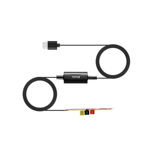 70mai Kit cablaggio UP03 alimentazione 24 ore per Dash Cam Auto 4K Omni(X800), X200, A810, A510 and M310 cavo USB-C 10ft per Dash Cam auto, 12V-30V a 5V/2.4A, protezione bassa tensione