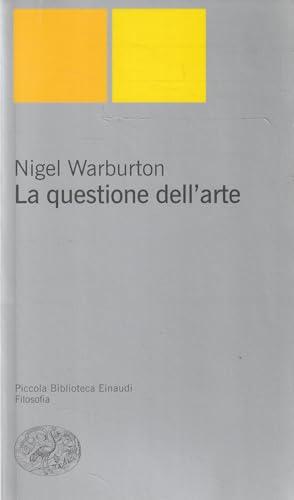 La questione dell'arte