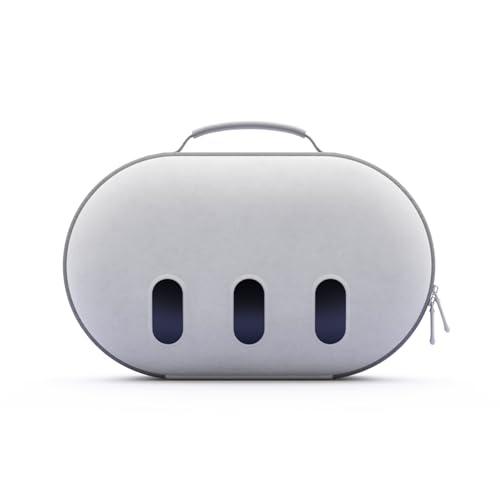 Aubika Custodia per Meta Quest 3, Custodia Rigida per Oculus Quest 3S Accessori, Compatibile con le Cuffie Quest 3S/Pico 4, Viaggio e Conservazione - Gery