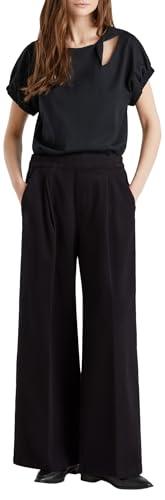 United Colors of Benetton Pantalone 4DUKDF01B, Nero, M Donna
