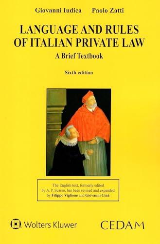Language and rules of italian private law