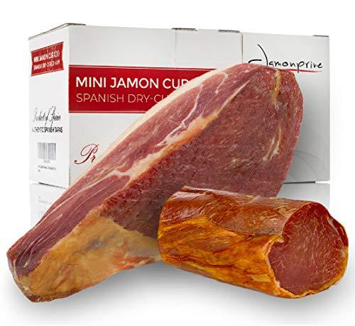 Prosciutto Serrano Spagnolo Stagionato e Disossato 1 Kg + Lomo (Lonza) Duroc Natural 300 gr - Jamon Serrano Español Crudo Jamonprive
