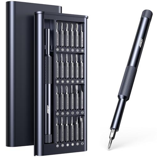 JOREST 25 in 1 Cacciaviti Precisione Set, Professionali Mini Magnetico kit di Riparazione Portatile con Torx Bits, per Macbook, iphone, Switch, Occhiali, Orologio, PS4,PS5, Xbox, Bike, Toy