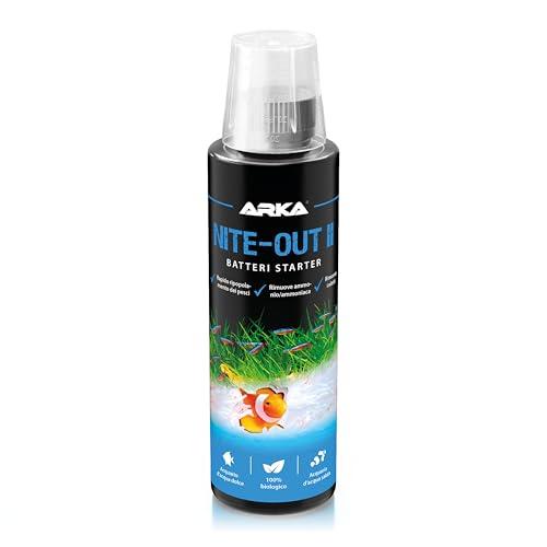 Batteri avviamento acquario – MICROBE-LIFT Nite-Out II 236  ml – per nuovi allestimenti, cambi d’acqua e inserimento pesci – riduce ammonio e nitriti – attivo subito, biologico e sicuro – ARKA