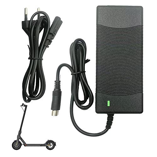 Caricatore Monopattino Elettrico per Xiaomi M365, 42V 2A Carica Batteria Monopattino Elettrico, Adattatore Caricabatterie Scooter Elettrici, Caricatore Hoverboard per Xiaomi M365 Ninebot ES1 ES2 ES4