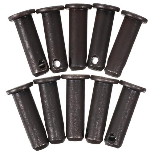 LIFKOME 10 pezzi Spina di Bloccaggio per Catena Carrello Elevatore in Metallo Resistente Ricambio per Collegamento Catena Mast Fissaggio Sicuro per Accessori Carrello Elevatore