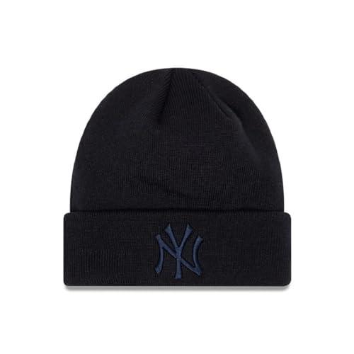 New Era Beanie NFL NBA MLB - Berretto da basket, basket, invernale, blu navy, Taglia unica
