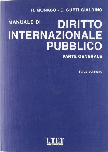 Manuale di diritto internazionale pubblico p.g.