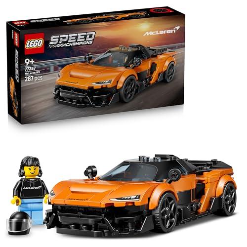 LEGO Speed Champions McLaren W1 Macchina Giocattolo - Modello di Auto con Minifigure da Collezione del Pilota - Idea Regalo di Compleanno per Bambini da 9 Anni in su Fan degli Sport Motoristici 77257
