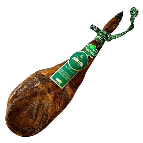 5-6 Kg Prosciutto Iberico Pata Negra (Spalla) - Da Suini Ruspanti Allevati in Dehesas e 100% Processo Naturale di Stagionatura - Jamon Iberico Spagnolo - Paleta de Cebo de Campo