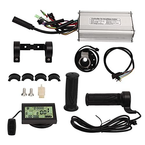 Kit controller per bici elettrica 36V 48V 500W Controller motore LCD3 Pannello acceleratore Impugnatura servoassistita Disco magnetico per bicicletta elettrica Scooter Kit di