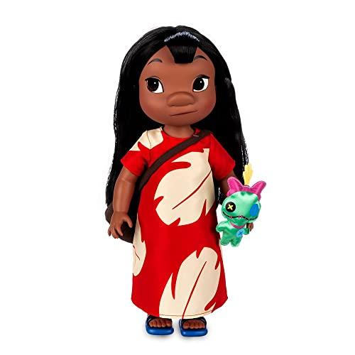 Disney Store Collezione Ufficiale Animator Bambola Lilo, Lilo e Stitch, 39 cm, Figura Giocattolo isolana in Abito Classico, Bambola principesca da Collezione, per Bimbi dai 3 Anni in su
