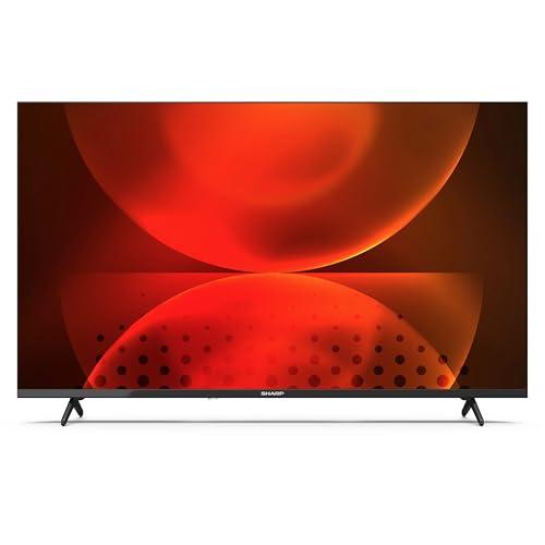 SHARP 43FH2EA – 43 pollici TV Full HD Android TV – Gaming & Streaming LED Smart TV senza cornice (HDMI, ricevitore, Chromecast, Bluetooth) – Netflix, Prime, YouTube, Disney+, Apple TV