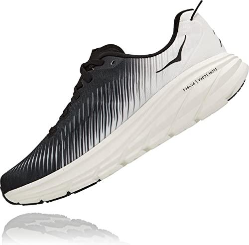 HOKA One One 1119395-BWHT Rincon 3 Uomo, Black/White EU 43 1/3